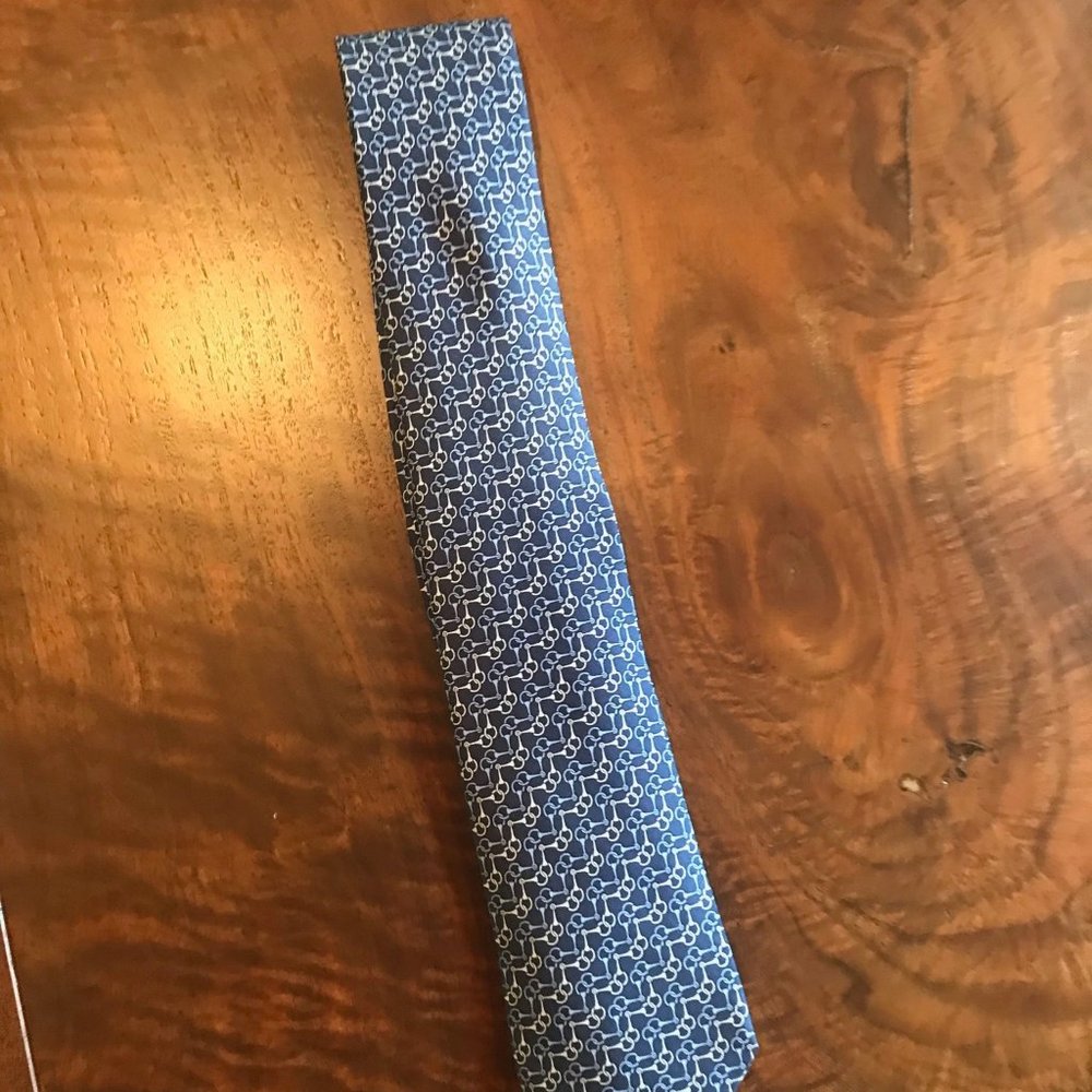 Hermes Silk Tie